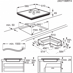 Placa AEG TI64IB30IZ