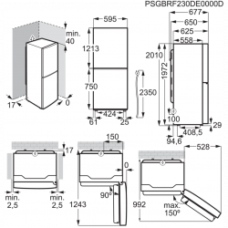 Frigorífico Combinado Electrolux LNT6ME36W2