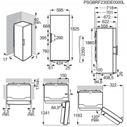 Frigorífico Electrolux LRS3DE39U