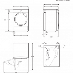 Máquina de Secar Roupa AEG TR939M4OBC
