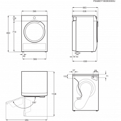 Máquina de Secar Roupa AEG TR939M4OBC