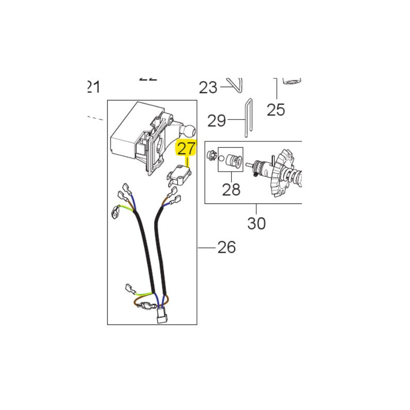 MicroSwitch para Lavadora Nilfisk