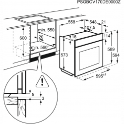 Forno AEG BPB331061M