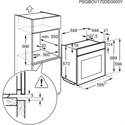 Forno AEG BPB331061M