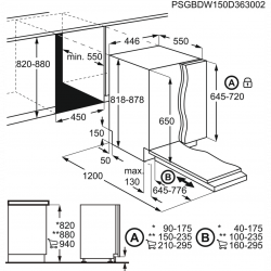 Máquina de lavar loiça Electrolux EEA71210L