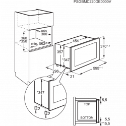 Micro-Ondas AEG MBB1756DEM