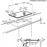 Placa Electrolux KGS6436SX