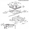 Placa Electrolux KDI641723K