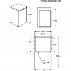 Frigorífico Electrolux LXB1AE15W1