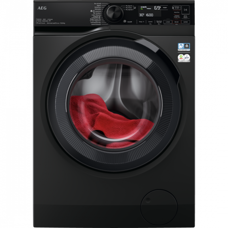 Máquina de lavar e secar roupa AEG LWR7316V6O
