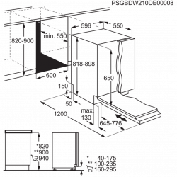 Máquina de lavar loiça Electrolux LSV48400L