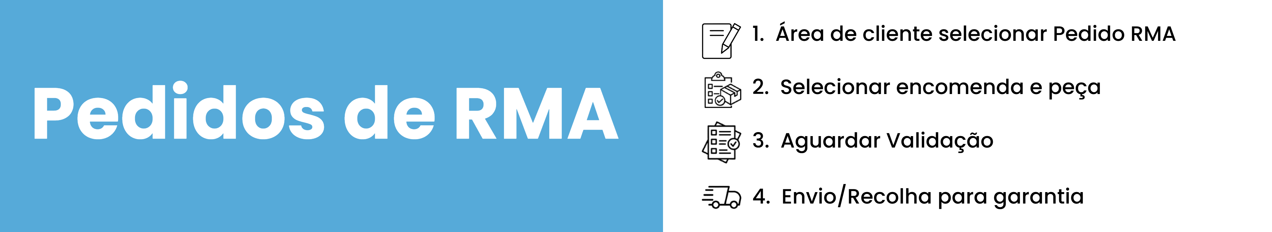 Pedido RMA Large