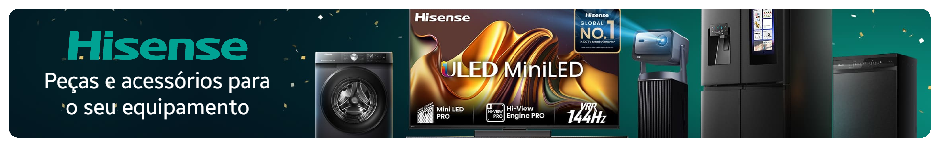 HISENSE TESTE LARGE
